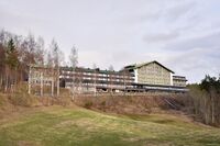 Bolkesjø turisthotell. Foto: Roy Olsen (2024).