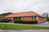 Rådhusgata 3, Notodden menighetshus. Foto: Roy Olsen (2018).