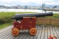 Kanon nr. 1, Carl Johan Gerss, donert av Halvdan Sivertsen. Foto: Chris Nyborg (2016).