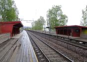 Nyland holdeplass på Hovedbanen. Foto: Stig Rune Pedersen