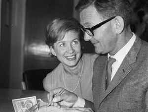 Odd Grythe og Ada Haug 1965.jpg
