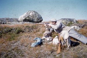 Olav Lid, bruk av utmark. Jakt.JPG