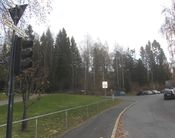 Olav Nygards veg på Ulsrud i Oslo ble navngitt i 1962. Foto: Stig Rune Pedersen