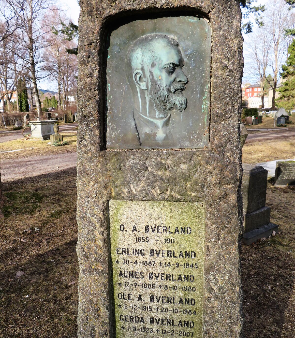 Ole Andreas Øverland lokalhistoriewiki.no