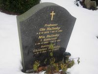 Teologiprofessor Ole Hallesby (1879-1961) er gravlagt på Vestre Aker kirkegård. Foto: Stig Rune Pedersen