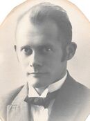 Ole Olsen i Sandefjord, 27 år gammel, i 1919. Foto: Ukjent