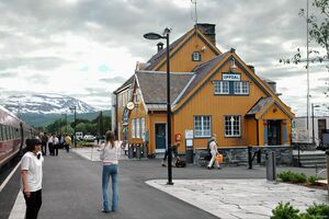 Oppdal, O. Skasliens veg 8, Oppdal stasjon.jpg