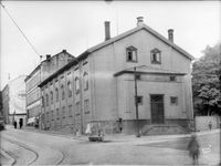 Menigheten hadde midlertidig kirke i Effata. Foto: Anders Beer Wilse (rundt 1935).