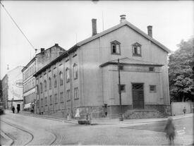 1902–1910: Effata i Maridalsveien 176, revet i 1965. Foto: Anders Beer Wilse/Oslo Museum (rundt 1935).