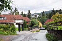 Veien sett mot enden. Foto: Roy Olsen (2008).