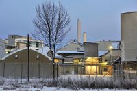 Tidligere Harbitzalleen 3–5, Xellia Pharmaceuticals, revet ca. 2017. Foto: Roy Olsen (2014).