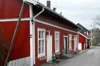 Arbeiderbolig, uthus og stall i tilknytning til Christinedal. Foto: Roy Olsen (2007).