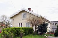 Tidligere Hovinveien 10, drengestue til Lille Tøyen ågård, nå innlemmet i Lille Tøyen sykehjem. Foto: Roy Olsen (2008).