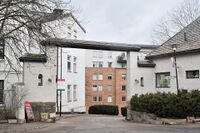 Porten til tidligere Lilleborg fabrikker. Ivan Bjørndals gate begynner her. Foto: Roy Olsen (2016).