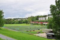 Nr. 135, Rustad idrettspark. Foto: Roy Olsen (2009).