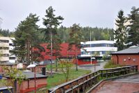 Ravnkollbakken, Ravnkollen borettslag. Foto: Roy Olsen (2014).