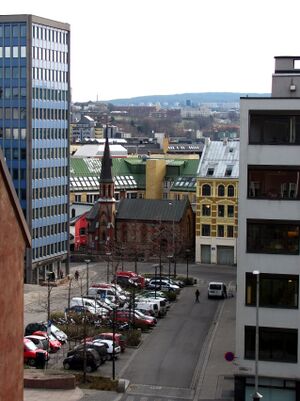 Oslo, St. Hanshaugen, Hammersborg torg.JPG