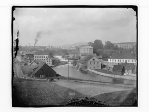 Oslo. Akerselven midterste del ved Grünerbroen - NB MS G4 0369.jpg