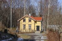 Portnerboligen på Øvre Ljan. Foto: Leif-Harald Ruud (2024).