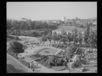 Studenterlunden i 1964. Foto: Ukjent