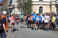 På toppen av «Norabakken» ved Stensparken. Foto: Leif-Harald Ruud (2018).