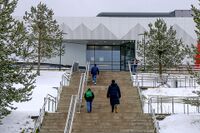 Hovedinngangen til Stovner Senter. Foto: Leif-Harald Ruud (2024).