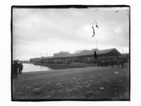 Brygga fotografert mellom 1880 og 1910. Foto: Marthinius Skøien