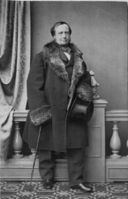 P.A. Munch, riksarkivar 1861–1863. Foto: Olsen & Thomsen