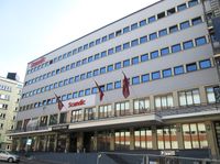 KNA-hotellet i Oslo. Ark. M. Poulsson, ombygd 1946 v/ F.S. Platou. Foto: Stig Rune Pedersen (2012)