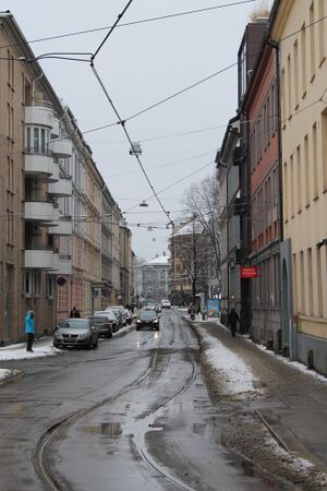 Parkveien fra Pilestredet.JPG