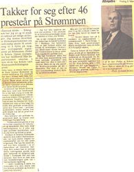 Peder Scheie avisintervju 1979.
