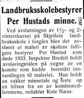 229. Per Hustads minne i Nord-Trøndelag og Nordenfjeldsk Tidende 28.4. 1938.jpg