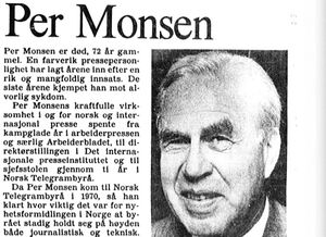 Per Monsen faksimile Aftenposten 1985.jpg