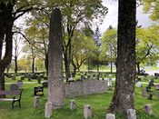 Familiegravsted for Peter Blankenborg Prydz, norsk offiser og eidsvollsmann.
