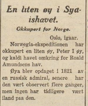 Peter I Øy faksimile 1929.jpg