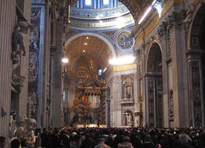 Peterskirken Roma 8 desember 2005.jpg