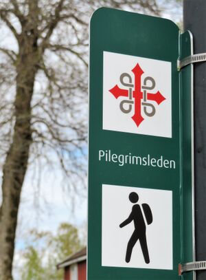 Pilegrimsleden skilt Asker 2022.JPG