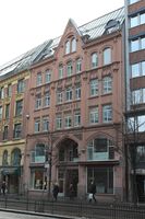 Pilestredet 15B, sammen med Kristen Rivertz (1898-1899). Foto: Chris Nyborg (2013).