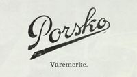 "Porsko" var varemerket til skofabrikken i Porsgrunn.