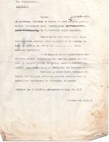 Tilbud for bygging av ny port 1937.