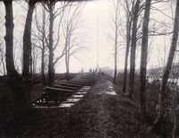 Festningsflaggstangen på Prins Georgs bastion før 1903