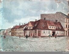 Oktober 1894: Prinsens gate 24.