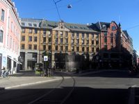 Kristian IVs gate starter ved Professor Aschehougs plass. Foto: Stig Rune Pedersen