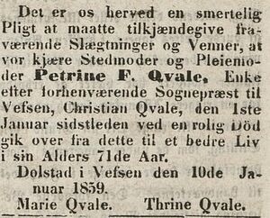 Qvale Petrine dødsannonse.jpg