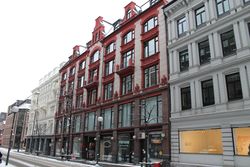 Rådhusgata 20 (1899) Foto: Chris Nyborg (2013).