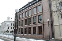 Dagens bygning fra 1986 for Norges Bank. Foto: Chris Nyborg (2013).