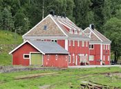 Rødberg stasjon, endestasjon for Numedalsbanen. Foto: Stig Rune Pedersen