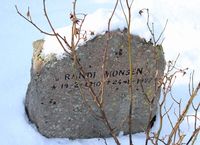 Tegneren Randi Monsen er også gravlagt på Grefsen kirkegård. Foto: Stig Rune Pedersen