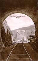 Randkleiv bru og tunnel ved Ringebu. Kilde: Jernbanemuseet