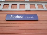 Raufoss stasjon.